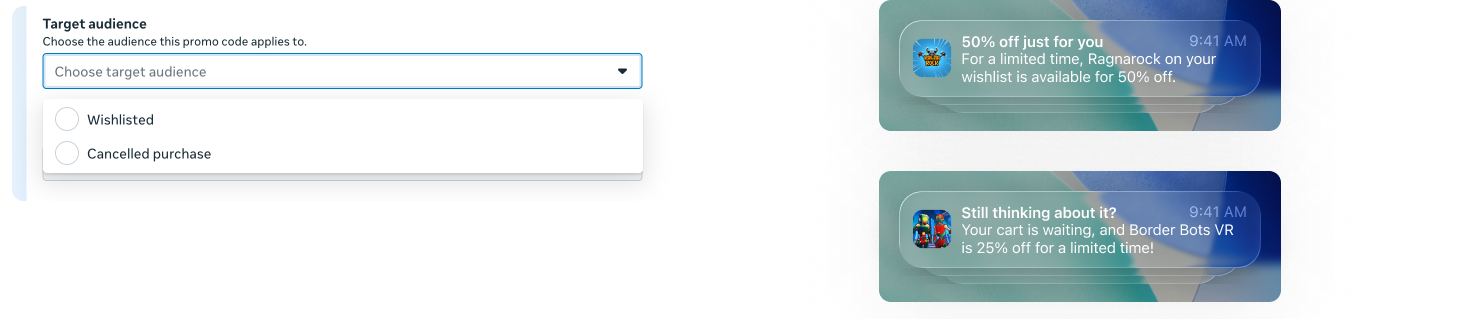 Targeted Promotions process image